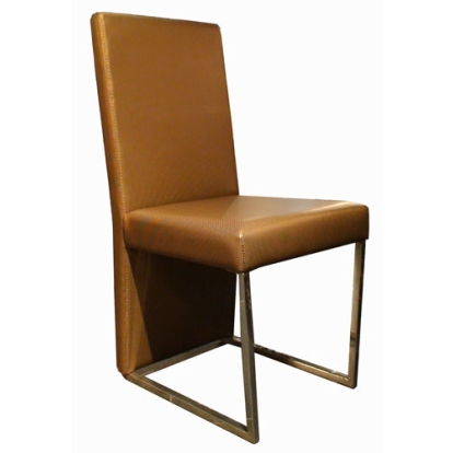 LA Furniture 0099 Modern Gold Leatherette Dining Chair VGUN0099-2 Contemporary Style by Vig Furnitrue Number 11497 Catch Home Goods