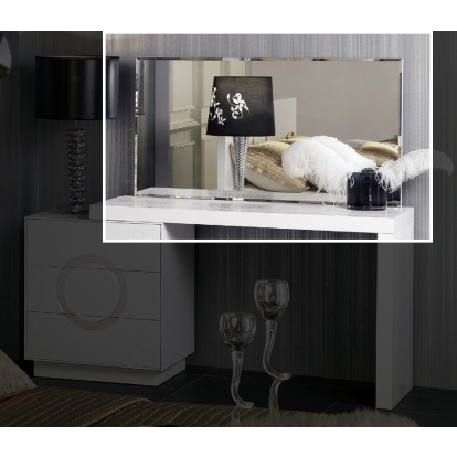 LA Furniture Ovidius Transitional Chrome Framed Mirror VGUNAW412-110 Contemporary Style by Vig Furnitrue Number 13560 Catch Home Goods