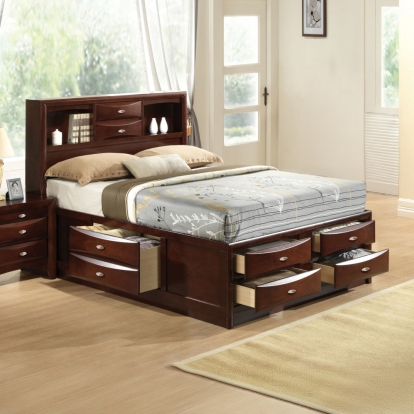 Acme Ireland Queen Bed with Storage Model 21600Q