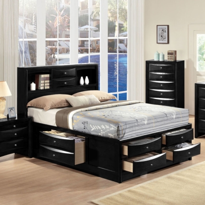Acme Ireland Full Bed with Storage Model 21620F