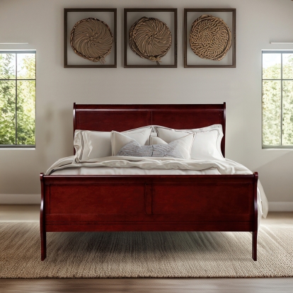 Acme Louis Philippe Twin Bed Model 23760T