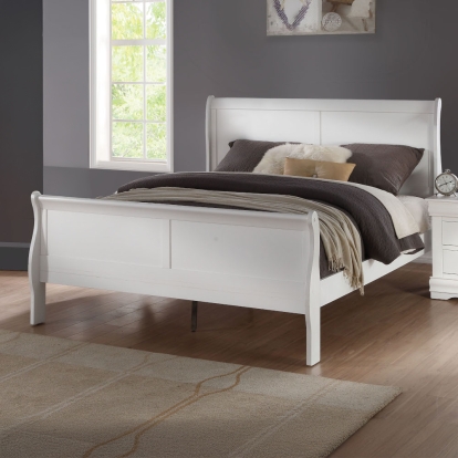 Acme Louis Philippe Queen Bed Model 23830Q