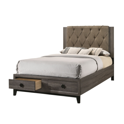 Acme Avantika EK Bed with Storage Model 27667EK