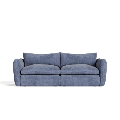 LA Furniture Kinsey Modern Blue Fabric Modular Sectional Sofa-2-Piece Sectional VGKK-KF.8035-MOD-NAVY-2-Piece Sectional Contemporary Style by Vig Furnitrue Number 83532 Catch Home Goods