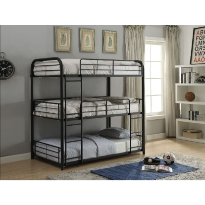 Acme Cairo Triple Full Bunk Bed Model 37330