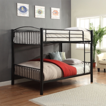 Acme Cayelynn Full/Full Bunk Bed Model 37390BK
