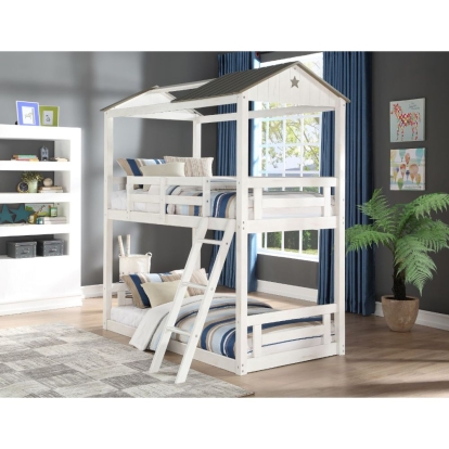 Acme Nadine Cottage Twin/Twin Bunk Bed Model 37665