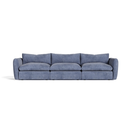 LA Furniture Kinsey Modern Blue Fabric Modular Sectional Sofa-3-Piece Sectional VGKK-KF.8035-MOD-NAVY-3-Piece Sectional Contemporary Style by Vig Furnitrue Number 83533 Catch Home Goods