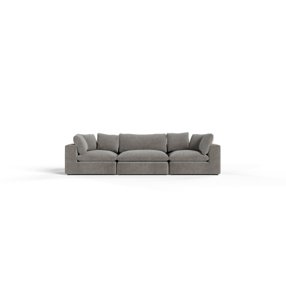 LA Furniture Vicki Modern Grey Fabric Modular Sectional Sofa-3-Piece Sectional VGKK-KF.8033-SECT-GRY-3-Piece Sectional Contemporary Style by Vig Furnitrue Number 83528|83528A Catch Home Goods