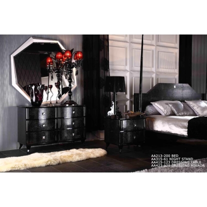 LA Furniture Gothic Bed VGUNAW213-200 Contemporary Style by Vig Furnitrue Number 11797 Catch Home Goods