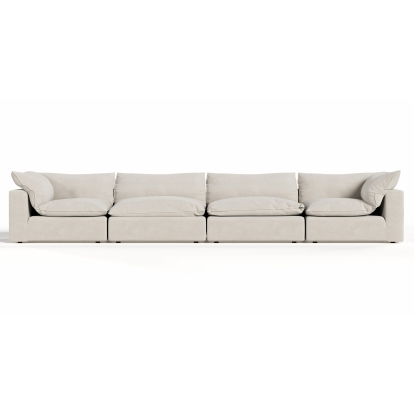 LA Furniture Garman Modern Light Grey Modular Sectional Sofa-4-Piece Sectional VGKKKF2651-MOD-GRY-SECT-4-Piece Sectional Contemporary Style by Vig Furnitrue Number 83555 Catch Home Goods