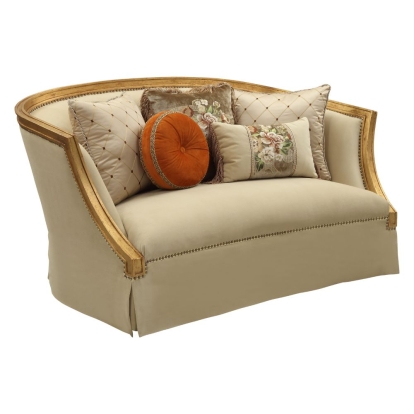 Acme Daesha Loveseat with 5 Pillows Model 50836