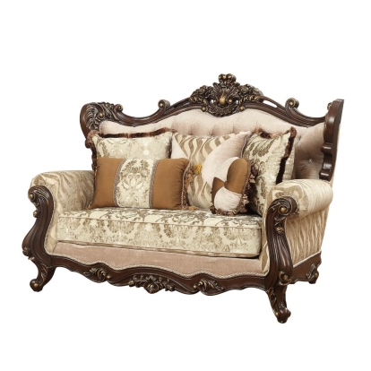 Acme Shalisa Loveseat with 5 Pillows(Same Lv01586) Model 51051