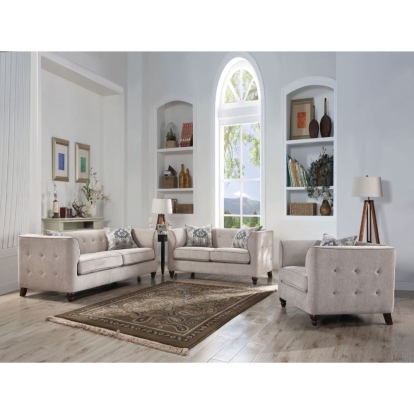 Acme Cyndi Sofa with 2 Pillows Model 52055