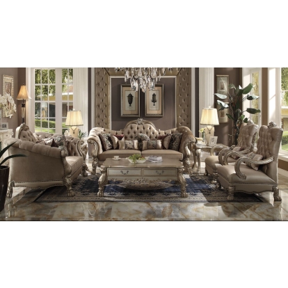 Acme Dresden Sofa with 7 Pillows Model 52090