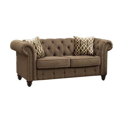 Acme Aurelia Loveseat with 2 Pillows Model 52426