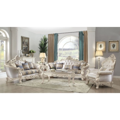 Acme Gorsedd Loveseat with 4 Pillows Model 52441