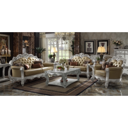 Acme Vendome Sofa with 4 Pillows Model 53000B