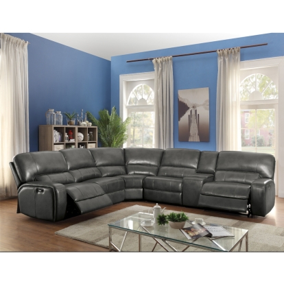 Acme Saul Power Motion Sectional Sofa Model LV53745