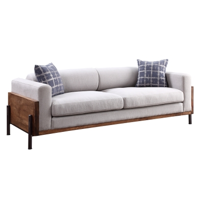 Acme Pelton Sofa with 2 Pillows Model 54890