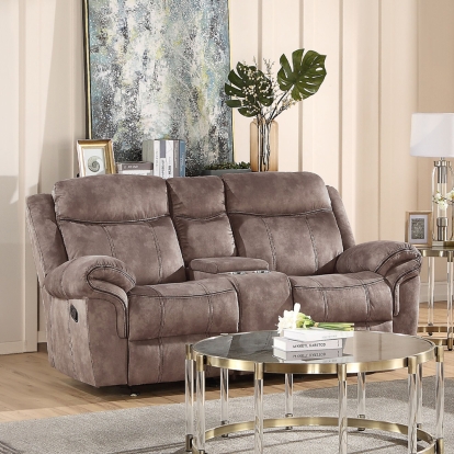 Acme Zubaida Motion Sofa & Console with USB Model 55020