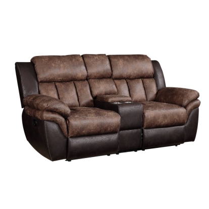 Acme Jaylen Motion Loveseat with Console Model 55426