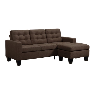 Acme Earsom Reversible Sofa & Ottoman Model 56655