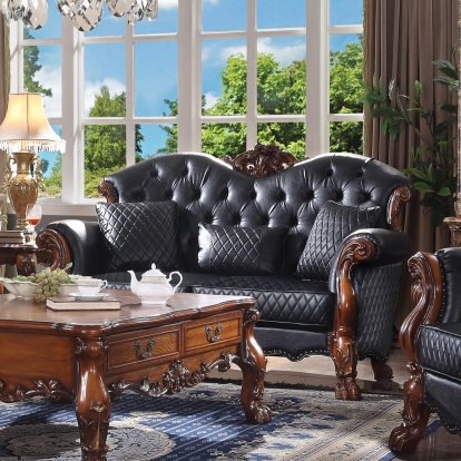 Acme Dresden Loveseat with 3 Pillows Model 58231