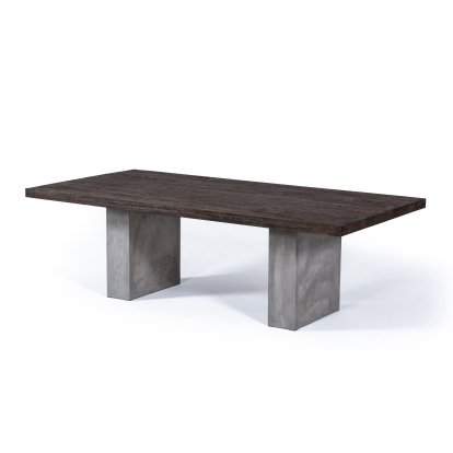 LA Furniture Renzo Modern Oak & Concrete 94" Dining Table VGGRRENZO-94 Contemporary Style by Vig Furnitrue Number 73333 Catch Home Goods