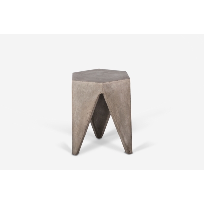LA Furniture Hugo Modern Concrete Stool VGGR605033 Contemporary Style by Vig Furnitrue Number 75310 Catch Home Goods