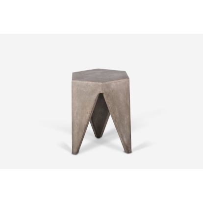 LA Furniture Hugo Modern Concrete Stool VGGR605033 Contemporary Style by Vig Furnitrue Number 75310 Catch Home Goods
