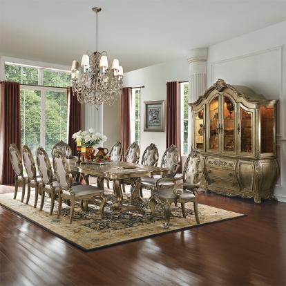 Acme Ragenardus Dining Table with Leaf Model 61290