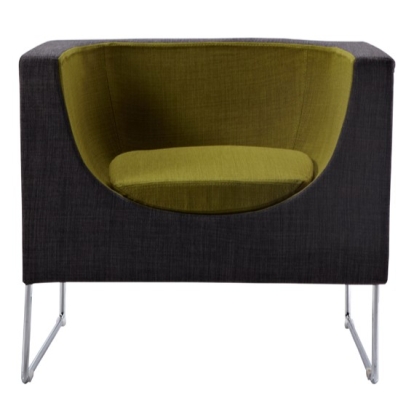 LA Furniture Tulane Mid-Century Grey & Green Accent Chair VGOBTY109 Contemporary Style by Vig Furnitrue Number 71440 Catch Home Goods