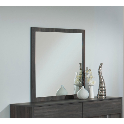 LA Furniture Moderst Luca Italian Modern Grey Mirror VGACLUCA-MIR-GRY Contemporary Style by Vig Furnitrue Number 72130 Catch Home Goods