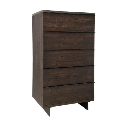 LA Furniture Selma Modern Dark Aged Oak Chest VGEDBB08002 Contemporary Style by Vig Furnitrue Number 72407 Catch Home Goods