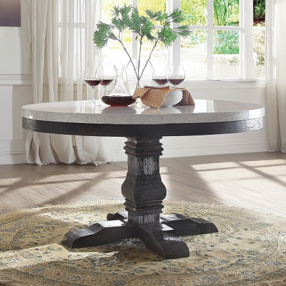 Acme Nolan Round Dining Table Model 72845