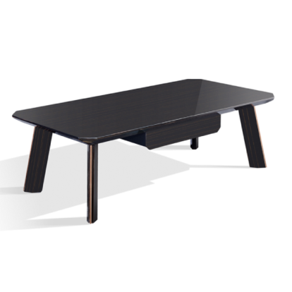 LA Furniture Chadwick Modern Ebony & Rosegold Coffee Table VGHB297D-EBN Contemporary Style by Vig Furnitrue Number 74888 Catch Home Goods