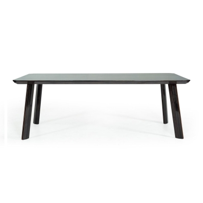LA Furniture Chadwick Modern Ebony & Rosegold Dining Table VGHB297T3-EBN Contemporary Style by Vig Furnitrue Number 74891 Catch Home Goods