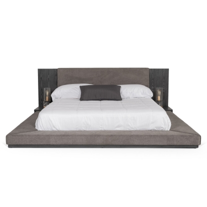 LA Furniture Queen Jagger Modern Grey Bed VGMABR-55-GRY-BED-Q Contemporary Style by Vig Furnitrue Number 78251 Catch Home Goods