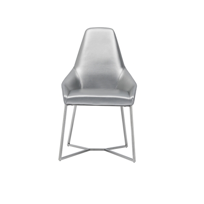 LA Furniture Sarah Modern Pearl Grey Leatherette Dining Chair (Set of 2) VGZAY917-PRL Contemporary Style by Vig Furnitrue Number 75935Z Catch Home Goods
