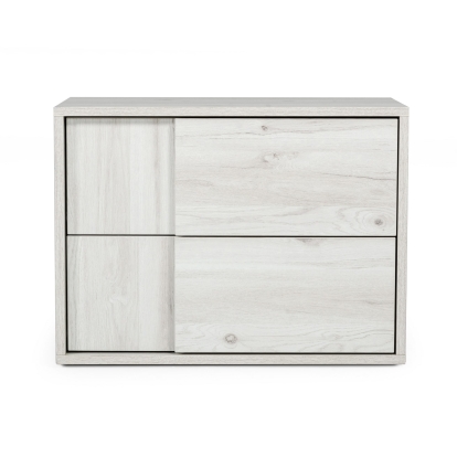 LA Furniture Asus Italian Modern White Washed Oak Nightstand VGACASUS-NS-ASH Contemporary Style by Vig Furnitrue Number 76183 Catch Home Goods
