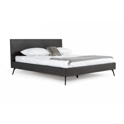 LA Furniture Gaige Eastern King Modern Grey Elm Bed VGBB-MA1907-GRY-EK Contemporary Style by Vig Furnitrue Number 76252 Catch Home Goods
