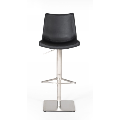 LA Furniture Aaron Modern Black Eco-Leather Bar Stool VGHR5357-GB Contemporary Style by Vig Furnitrue Number 76280 Catch Home Goods
