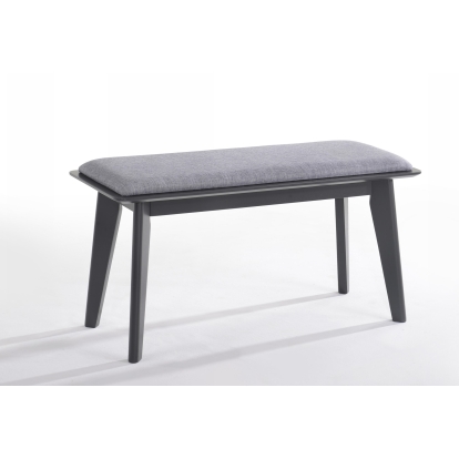 LA Furniture Lillian Modern Grey Bench VGMA-MI-780 Contemporary Style by Vig Furnitrue Number 76296 Catch Home Goods
