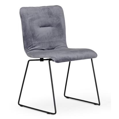 LA Furniture Yannis Modern Grey Fabric Dining Chair (Set of 2) VGMAMI-913-GRAY Contemporary Style by Vig Furnitrue Number 76328Z Catch Home Goods