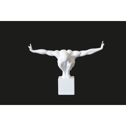 LA Furniture Modern White Diver Sculpture VGTHSZ-0863 Contemporary Style by Vig Furnitrue Number 76359 Catch Home Goods