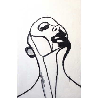 LA Furniture VIG19001 Abstract Oil Painting VGSHD-VIG19001 Contemporary Style by Vig Furnitrue Number 76397 Catch Home Goods