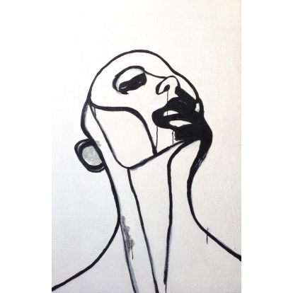 LA Furniture VIG19001 Abstract Oil Painting VGSHD-VIG19001 Contemporary Style by Vig Furnitrue Number 76397 Catch Home Goods