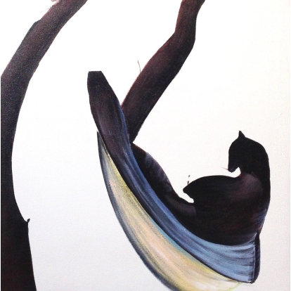 LA Furniture VIG19015 Abstract Oil Painting VGSHD-VIG19015 Contemporary Style by Vig Furnitrue Number 76411 Catch Home Goods