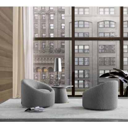 LA Furniture Frontier Glam Grey Fabric Accent Chair VGODZW-993 Contemporary Style by Vig Furnitrue Number 76884|76884A Catch Home Goods